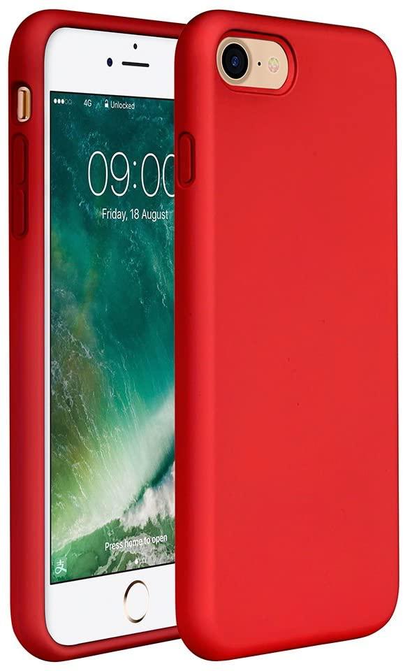 Silikonový TPU kryt pro iPhone 7 / 8 / SE 2020, červená